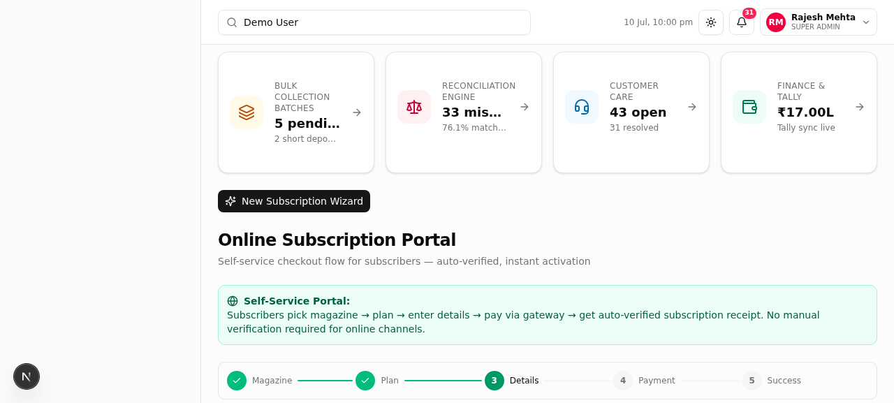 Record Payment Dialog