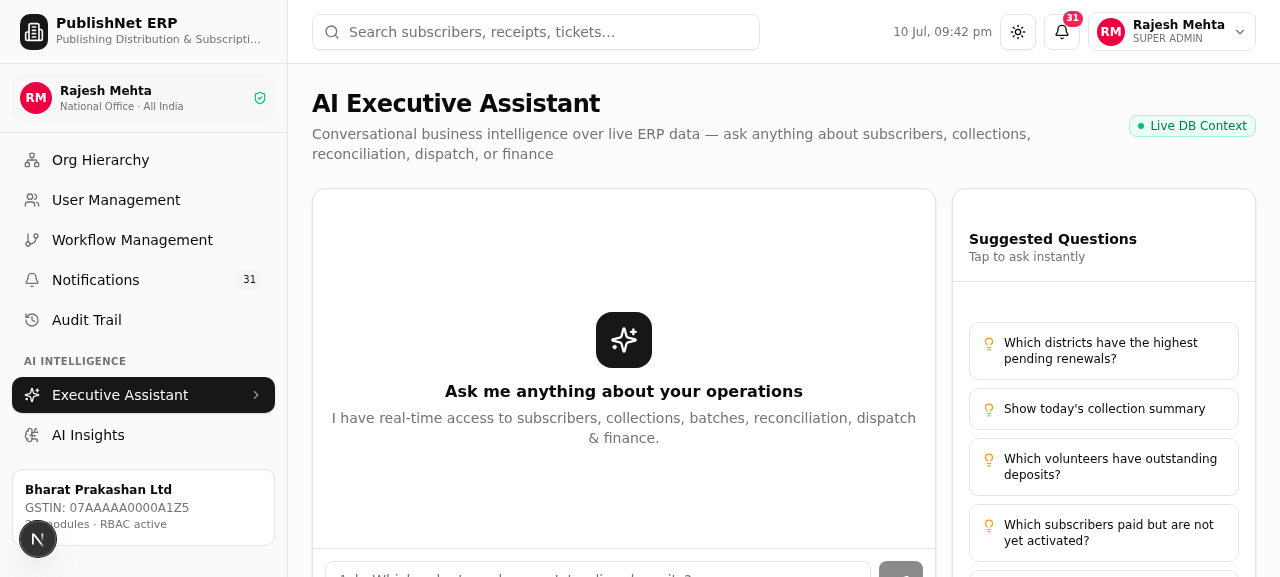 AI Executive Assistant