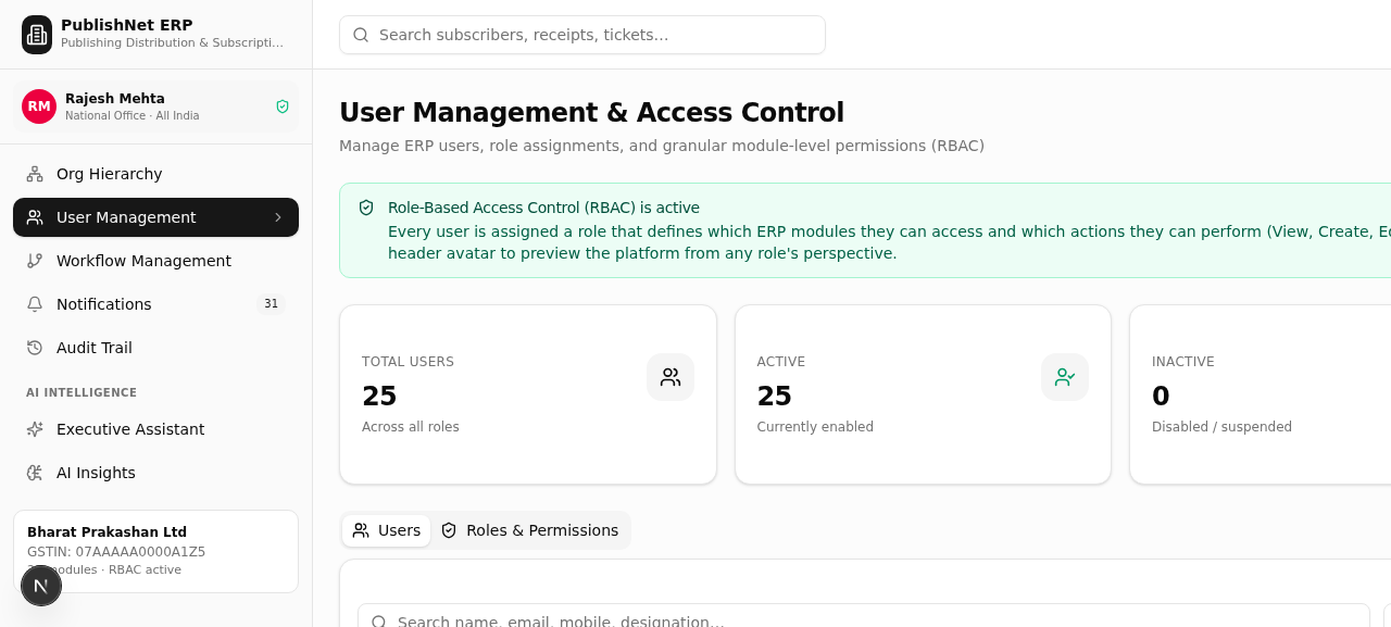User Management