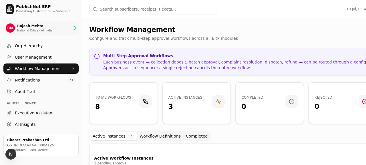 Workflow Management
